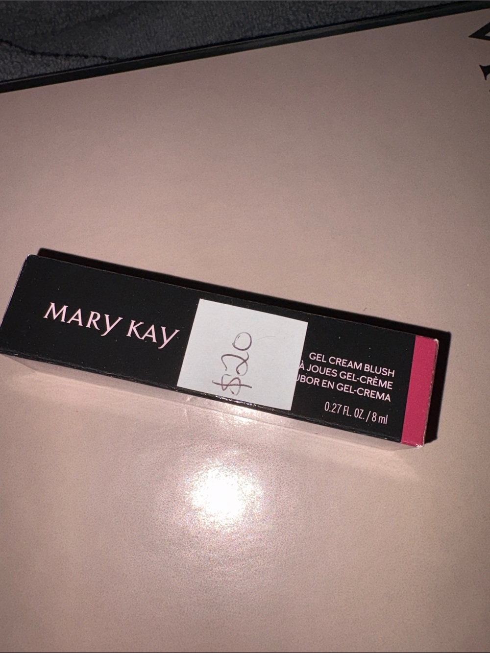 Mary Kay Gel-Cream Blush - Black Packaging with Pink Accent